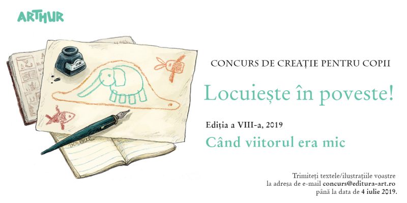 Concurs de scriere creativa si ilustratie pentru copii, ‘Locuiește în poveste!` - ediția a VIII-a 1